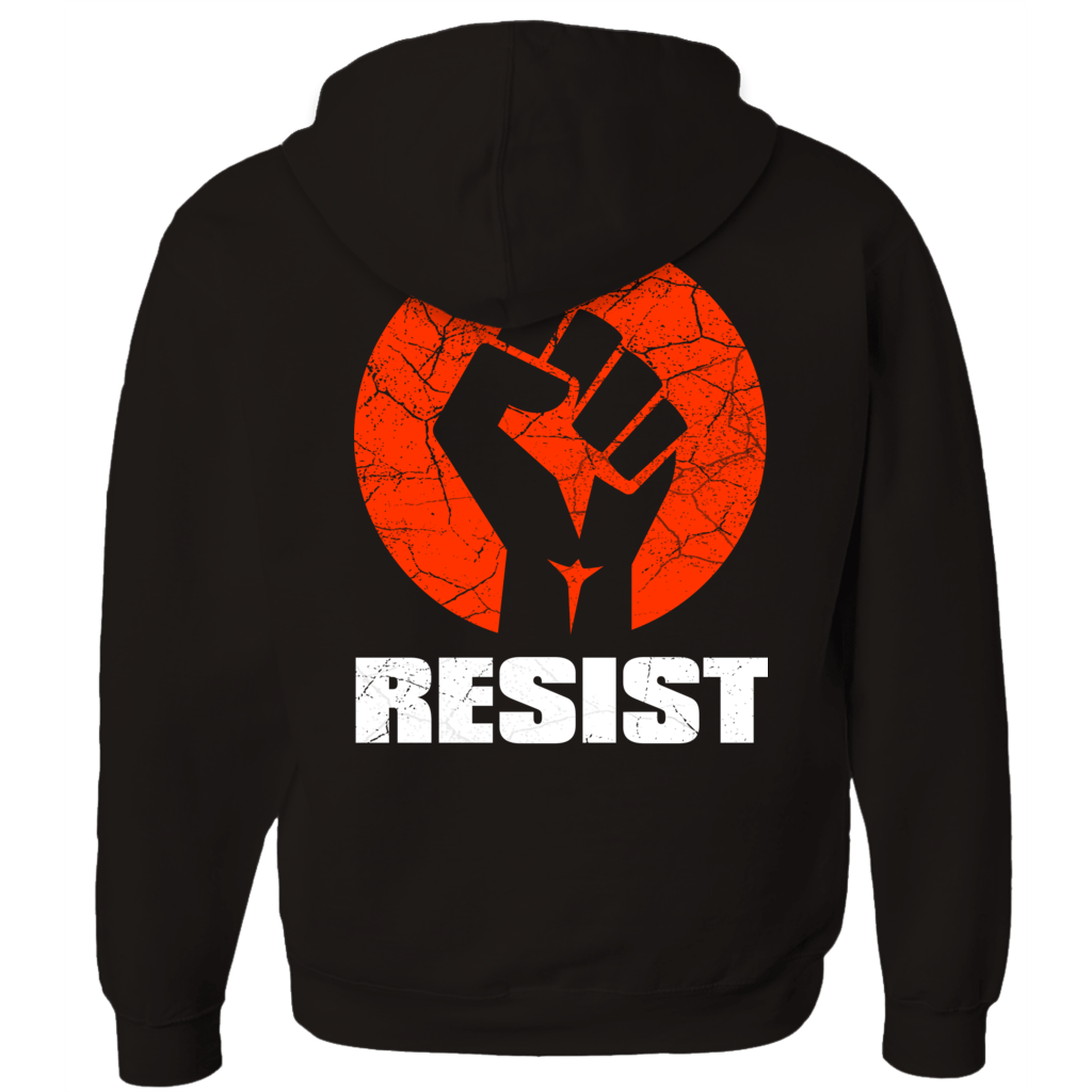 Resist Fist - Hoodies (Zip-up)