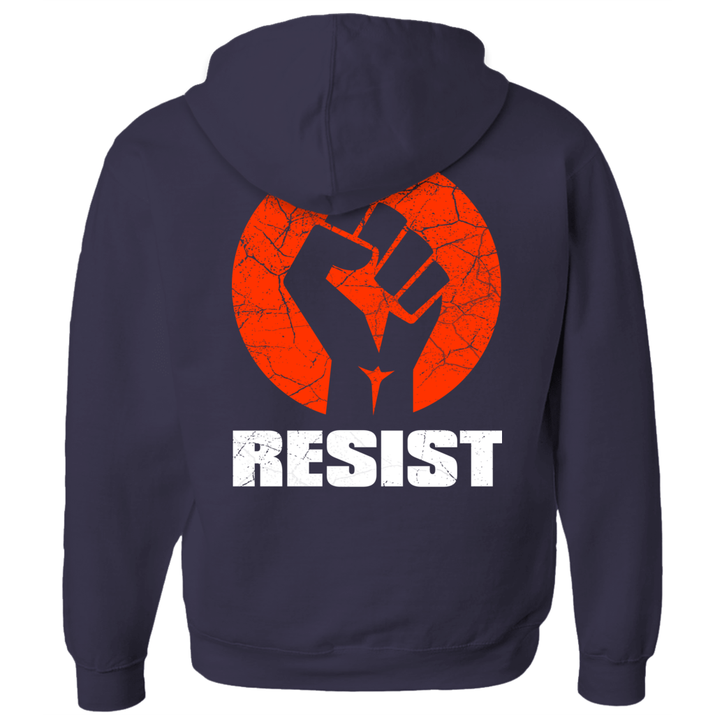 Resist Fist - Hoodies (Zip-up)
