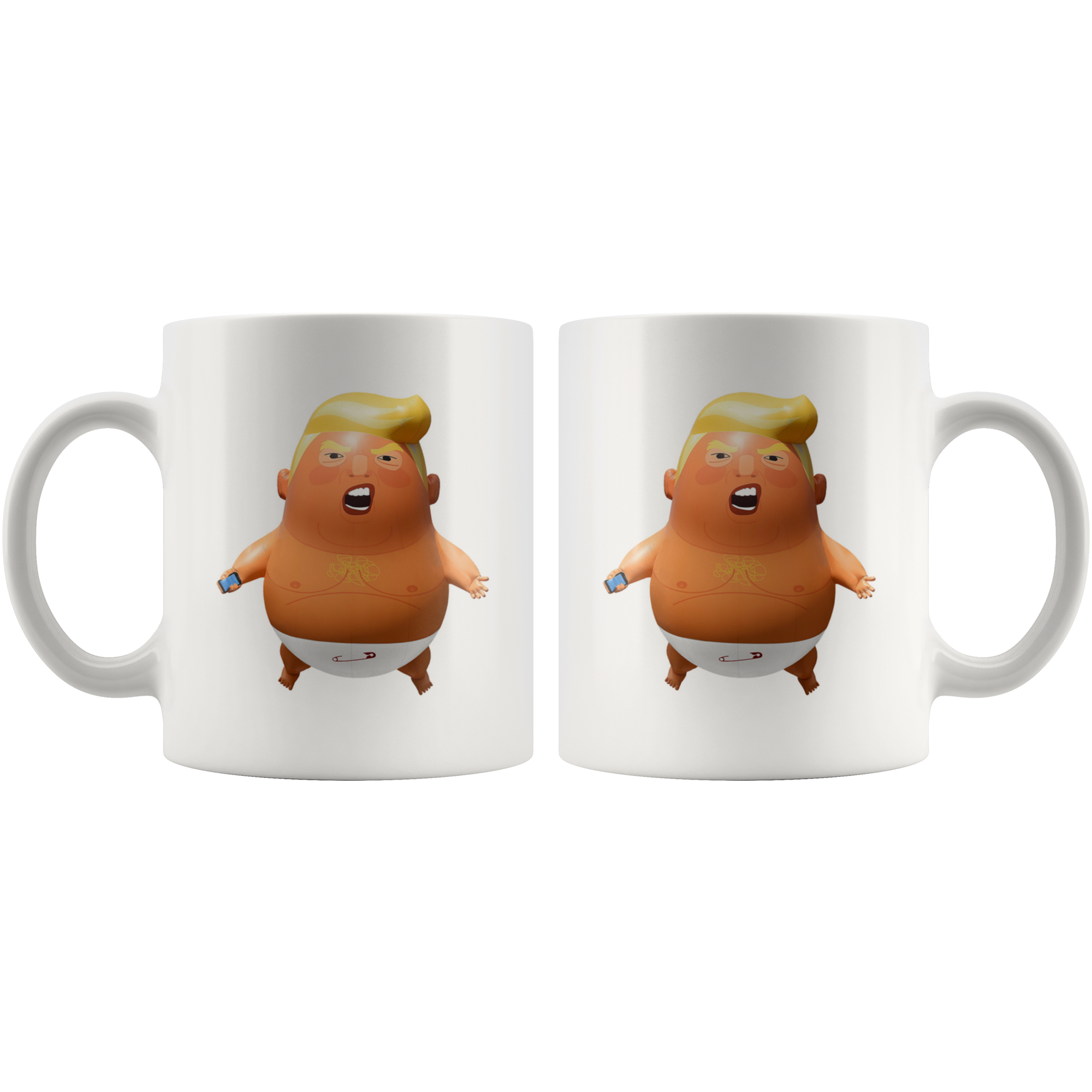 Trump Baby Balloon (White Mug)