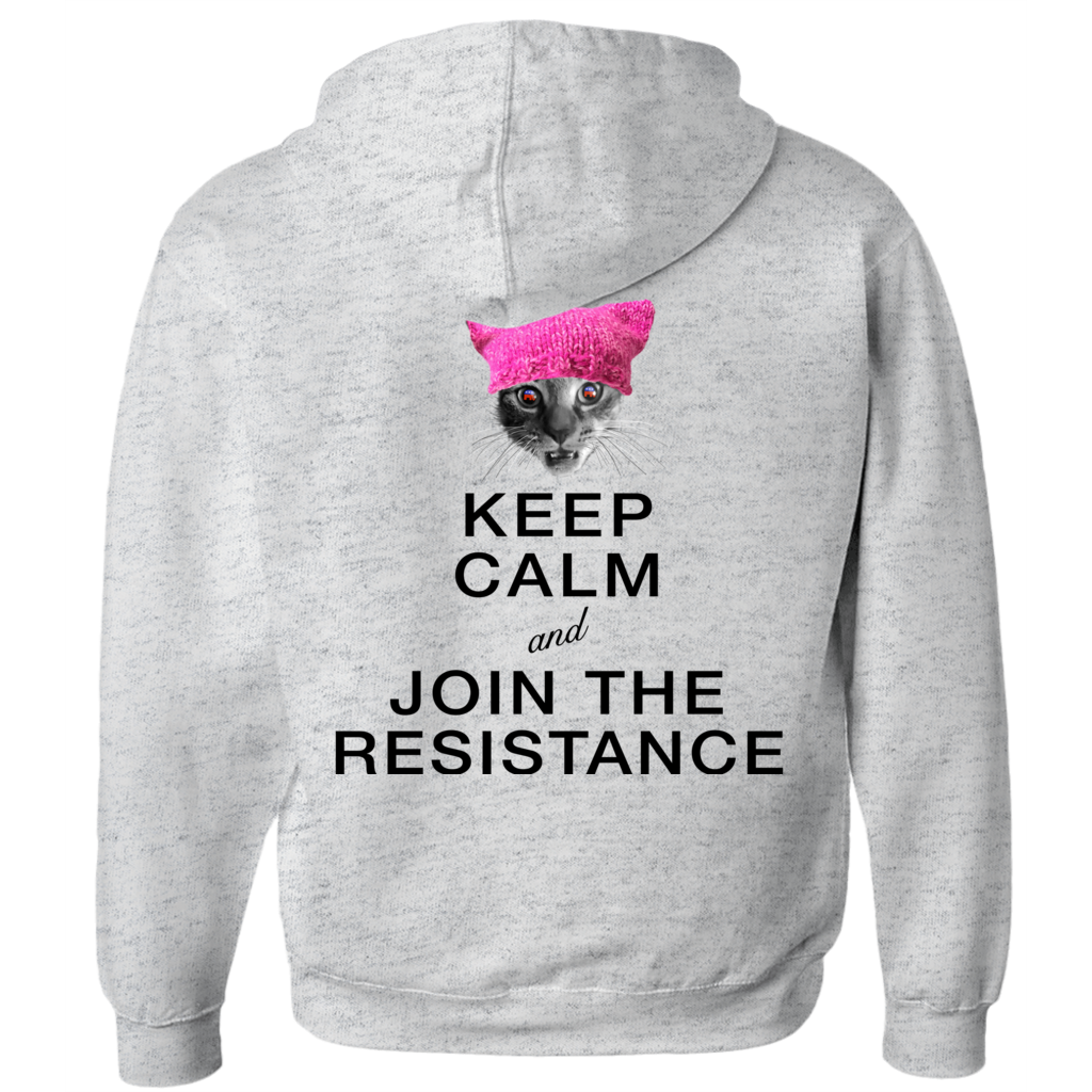 Keep Calm and Join the Resistance (with Francis Junior, Jr.) Hoodies (Zip-up)