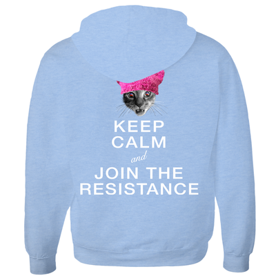 Keep Calm and Join the Resistance (w/ Francis Junior Jr.) Hoodies (Zip-up)
