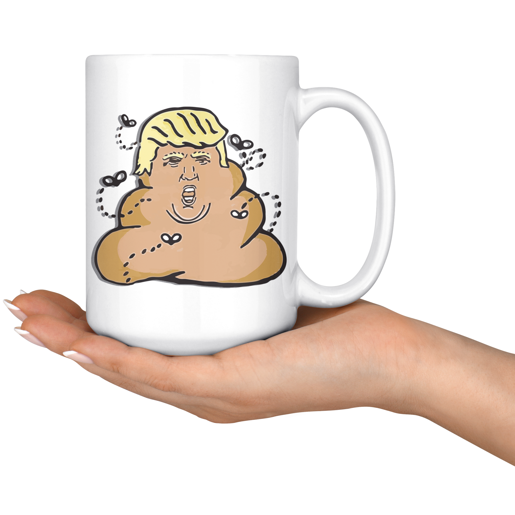 Trump Poop Emoji (15oz Mug)