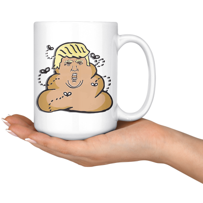 Trump Poop Emoji (15oz Mug)