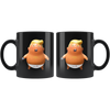 Trump Baby Balloon (Black Mug)