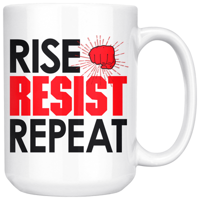 Rise Resist Repeat (15oz mug)