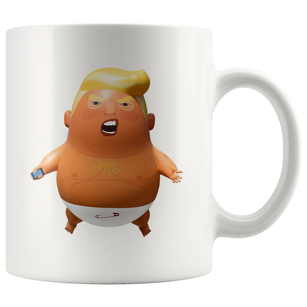Trump Baby Balloon (White Mug)