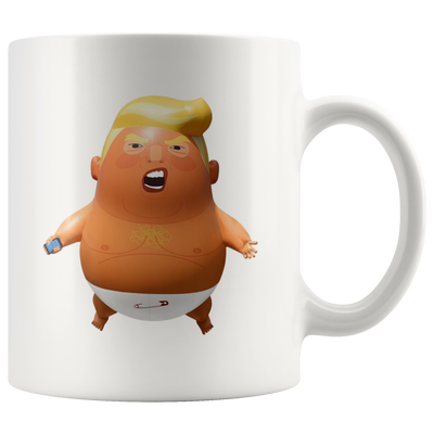 Trump Baby Balloon (White Mug)