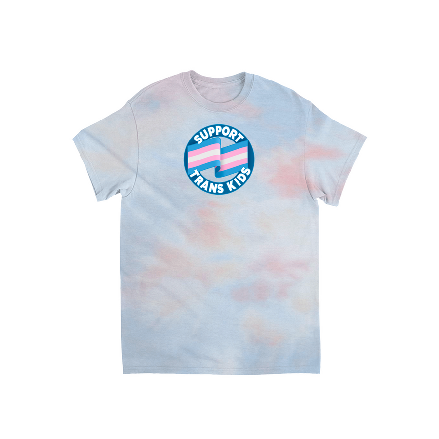Support Trans Kids Tie-Dye T-Shirts