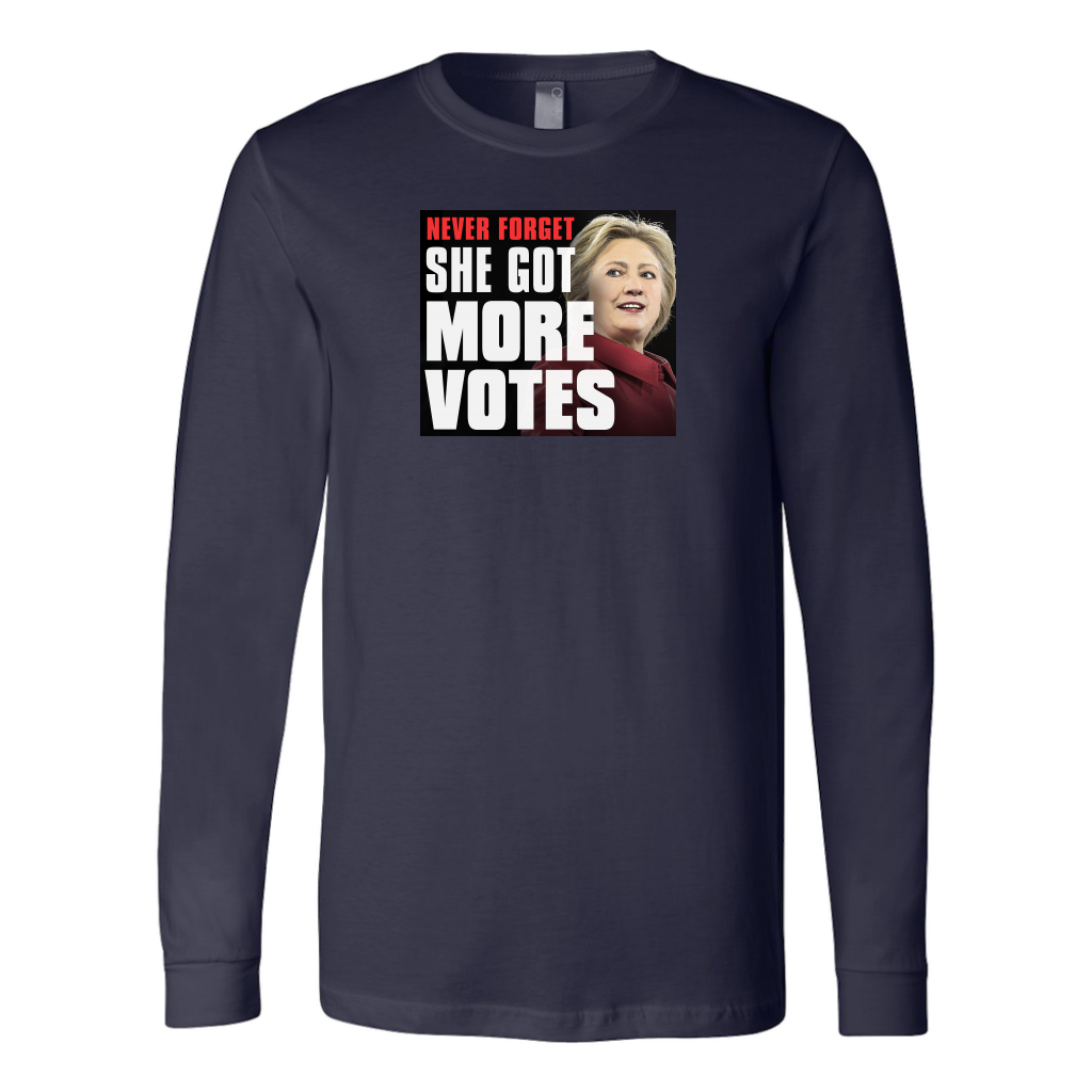 Never Forget - She Got More Votes (Hillary Clinton) Shirts