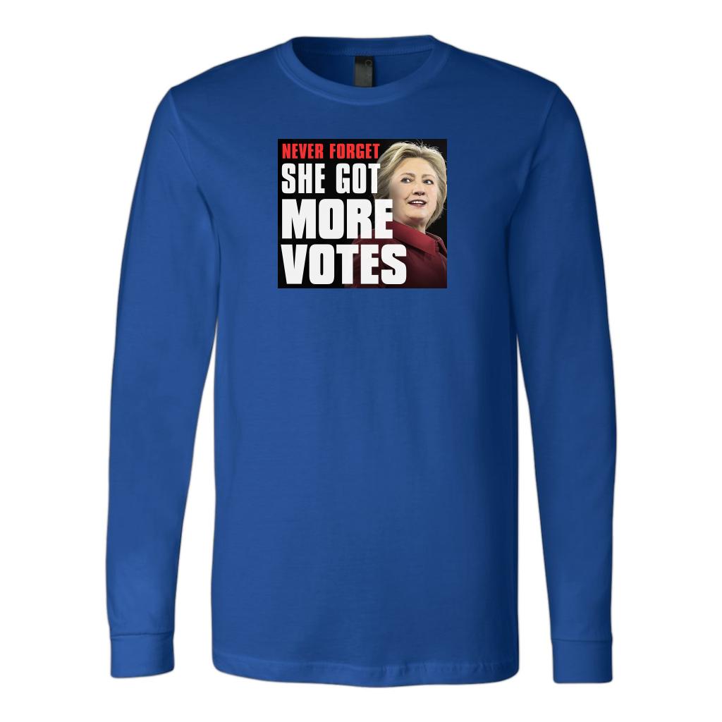 Never Forget - She Got More Votes (Hillary Clinton) Shirts