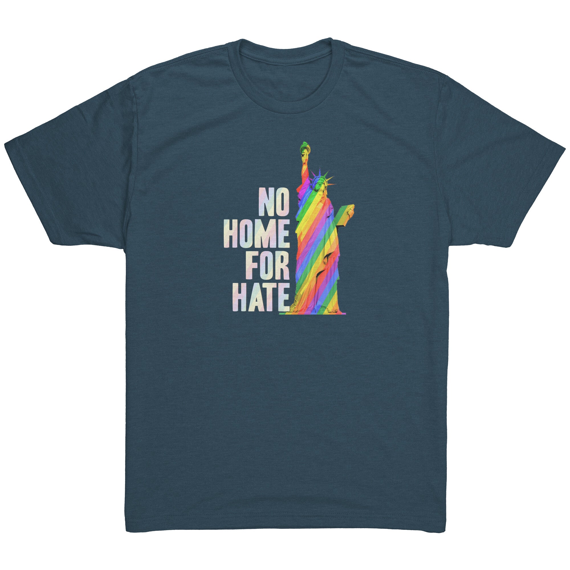 No Home For Hate (with Statue of Liberty) Rainbow