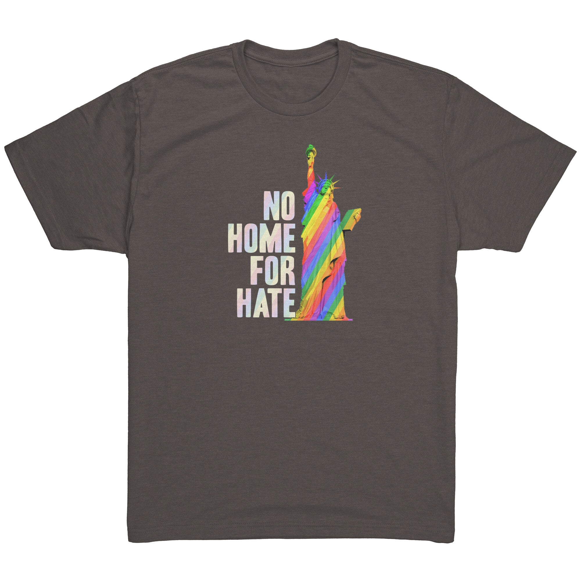 No Home For Hate (with Statue of Liberty) Rainbow