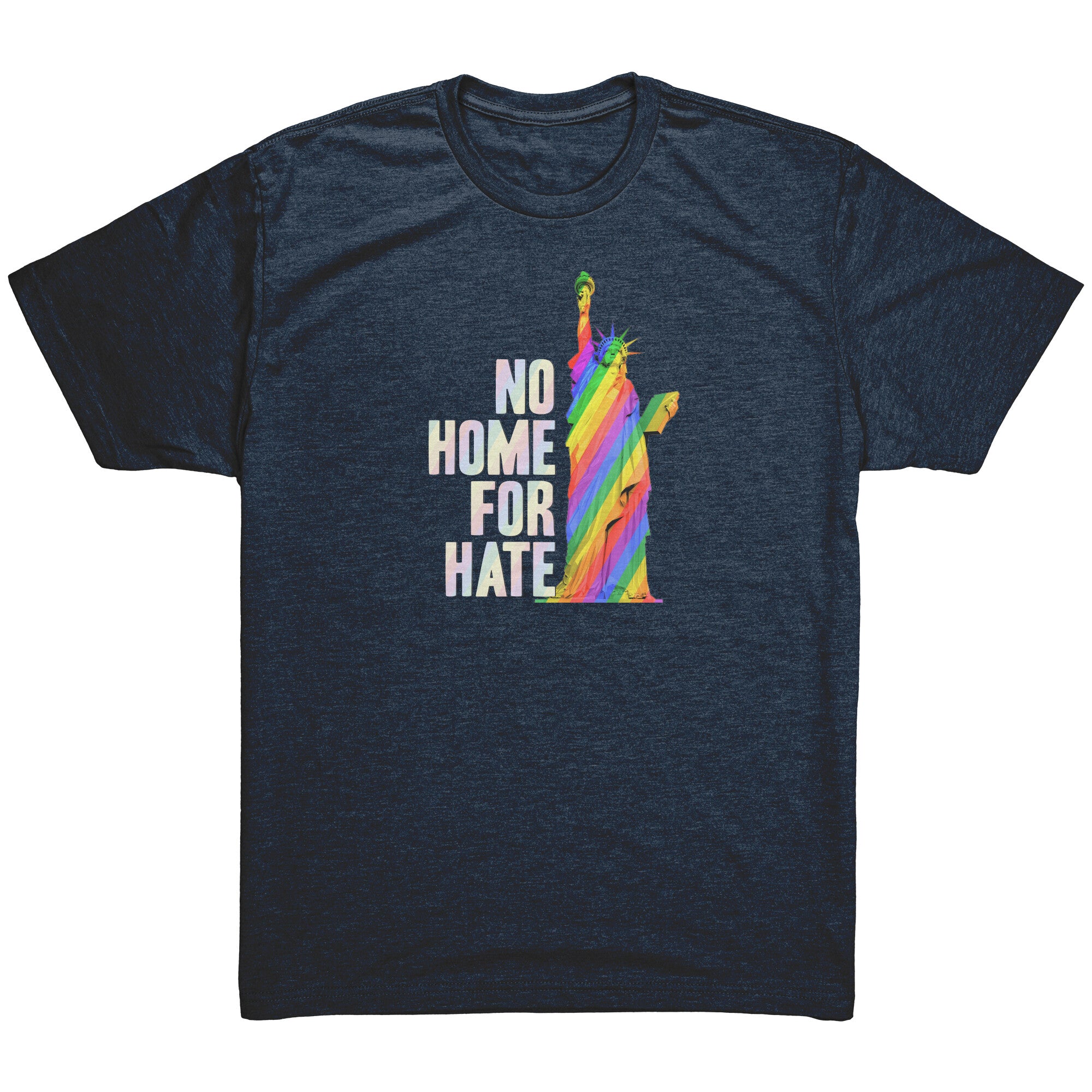 No Home For Hate (with Statue of Liberty) Rainbow