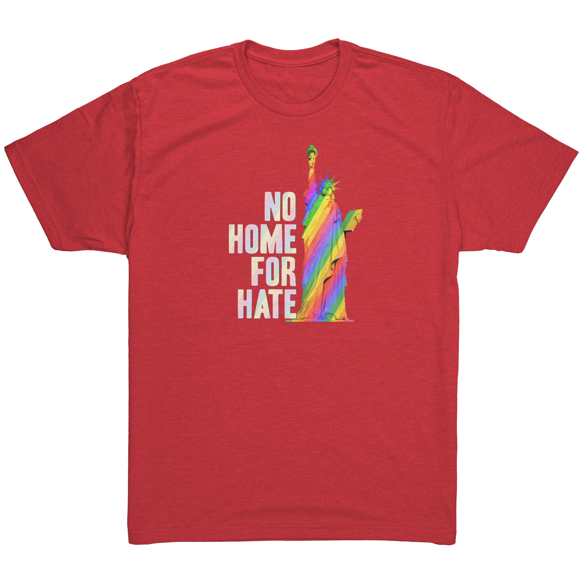 No Home For Hate (with Statue of Liberty) Rainbow