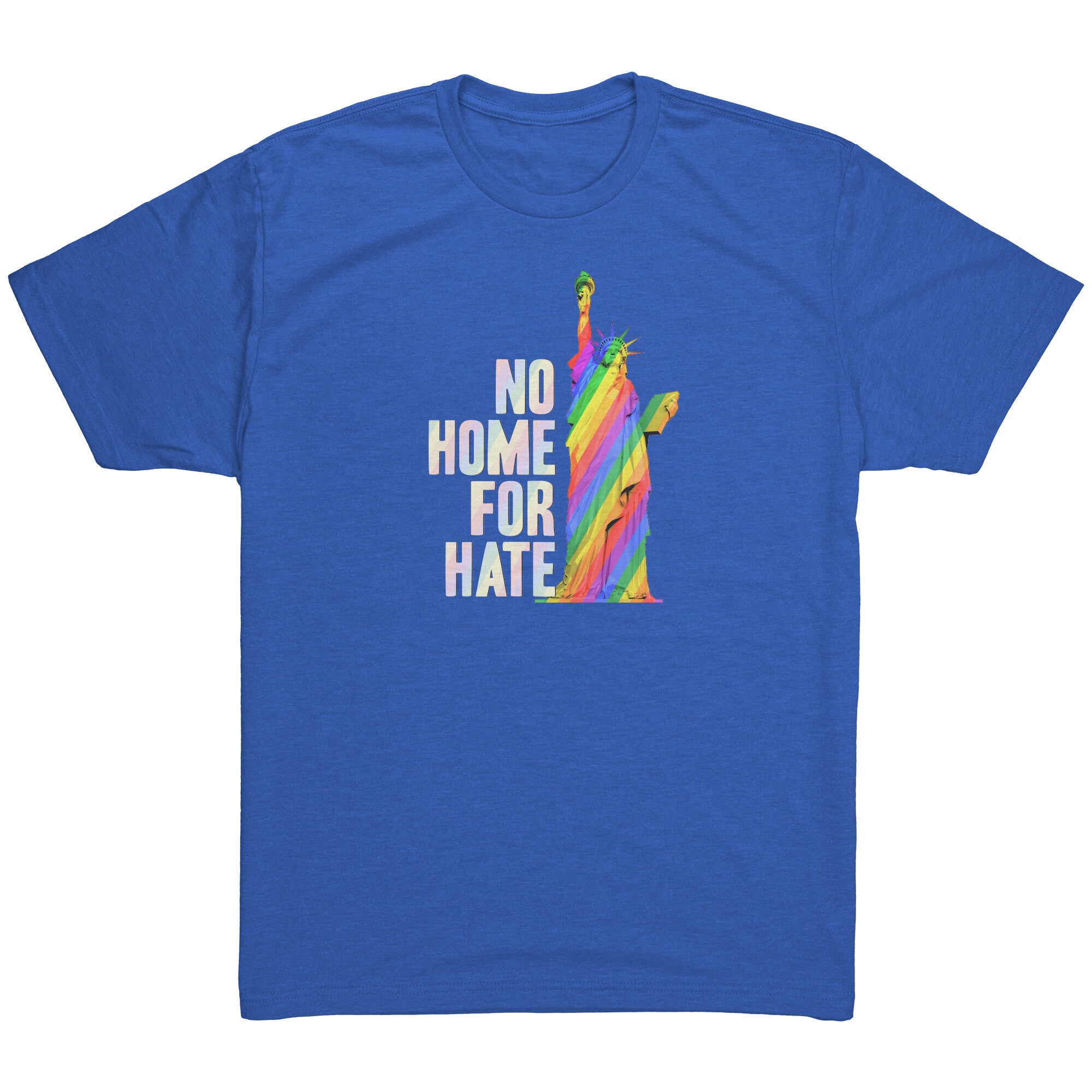 No Home For Hate (with Statue of Liberty) Rainbow