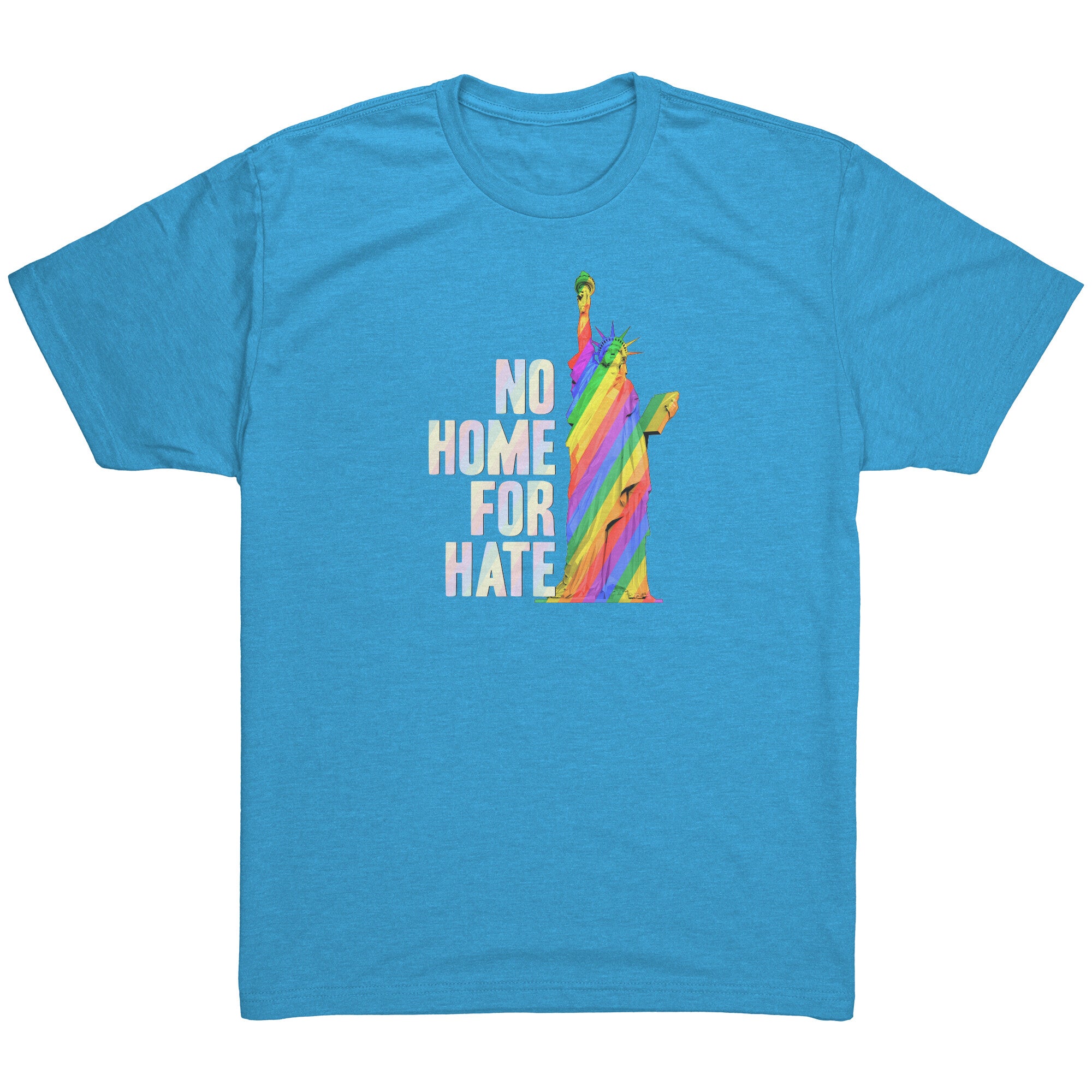 No Home For Hate (with Statue of Liberty) Rainbow