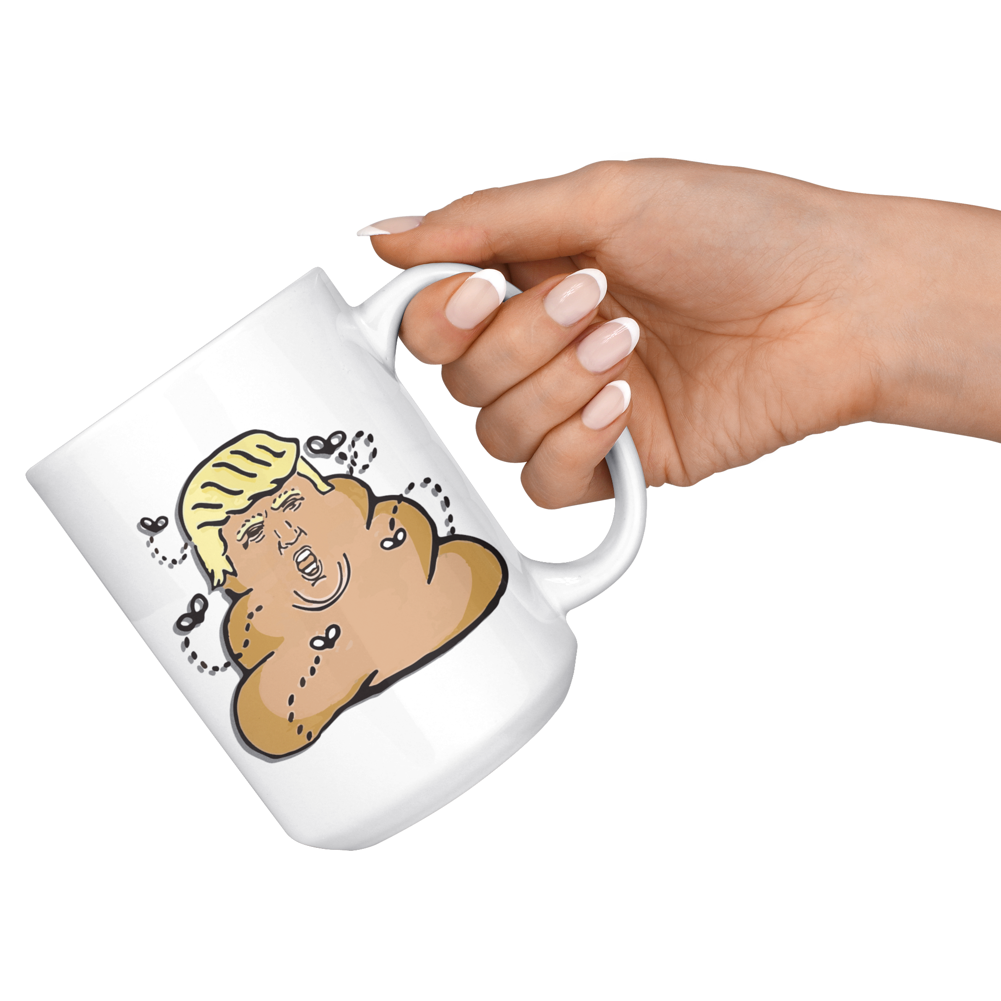 Trump Poop Emoji (15oz Mug)