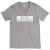 Will Trade Racists for Refugees V-Neck T-Shirt
