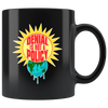Denial is not a Policy (Climate Change Mug) -Black