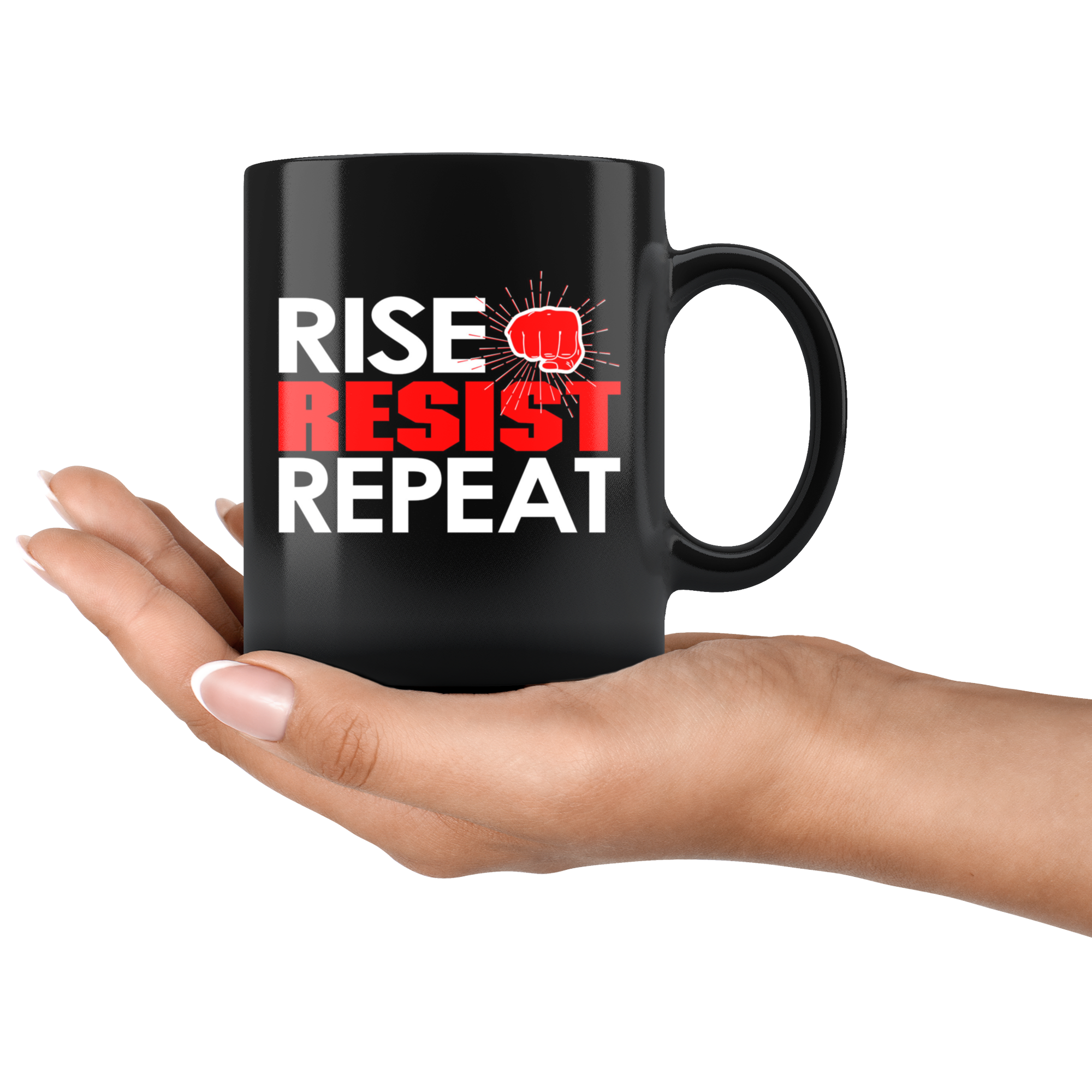 RISE - RESIST - REPEAT (Mug)