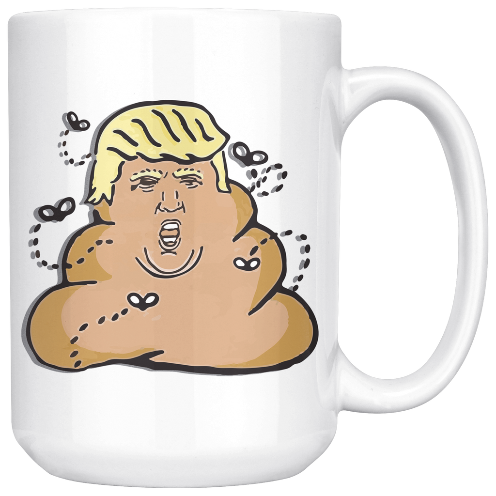 Trump Poop Emoji (15oz Mug)