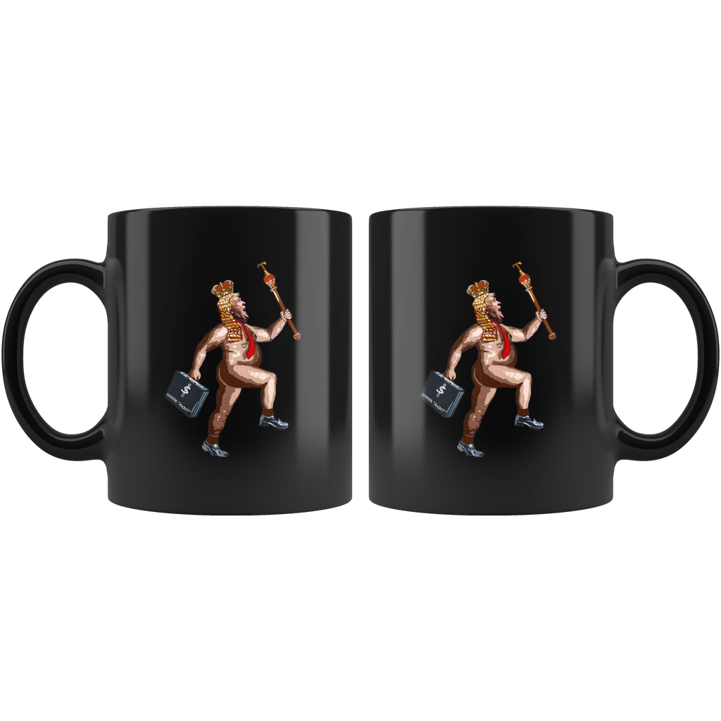 The (So-Called) President Has No Clothes (Black Mug)