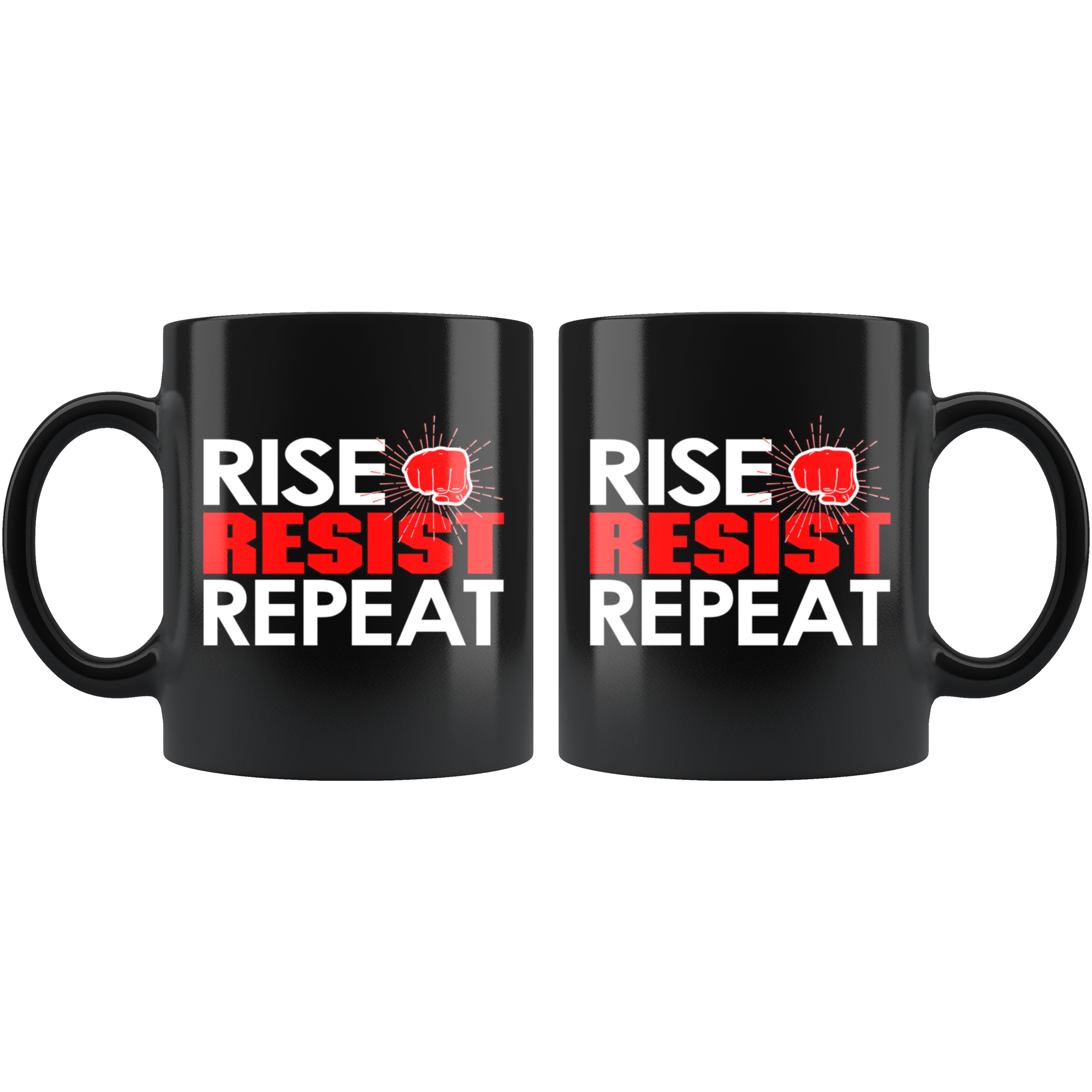 RISE - RESIST - REPEAT (Mug)