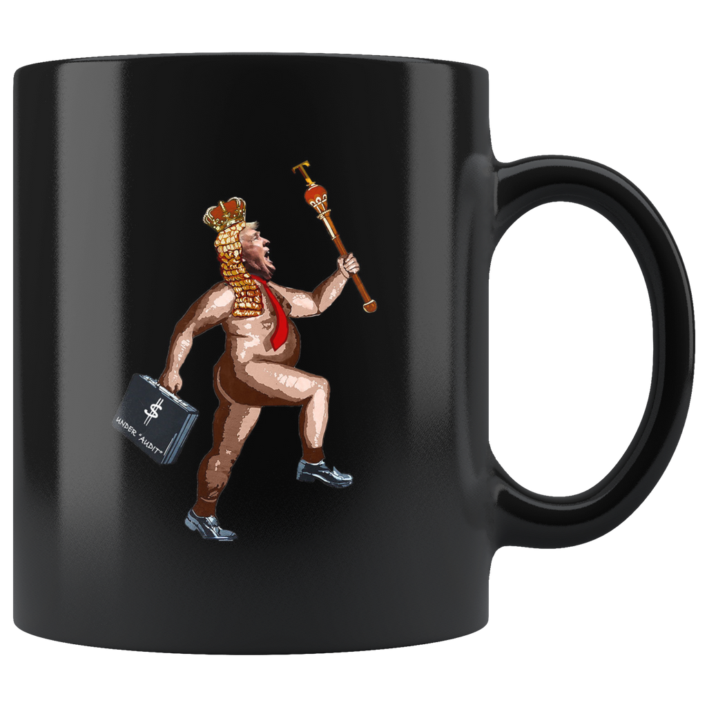 The (So-Called) President Has No Clothes (Black Mug)