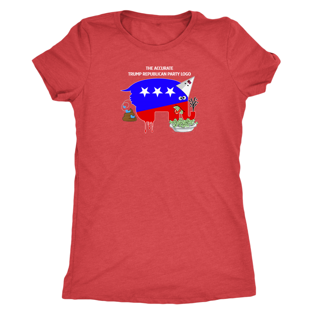The Accurate Trump Republican Party Logo
