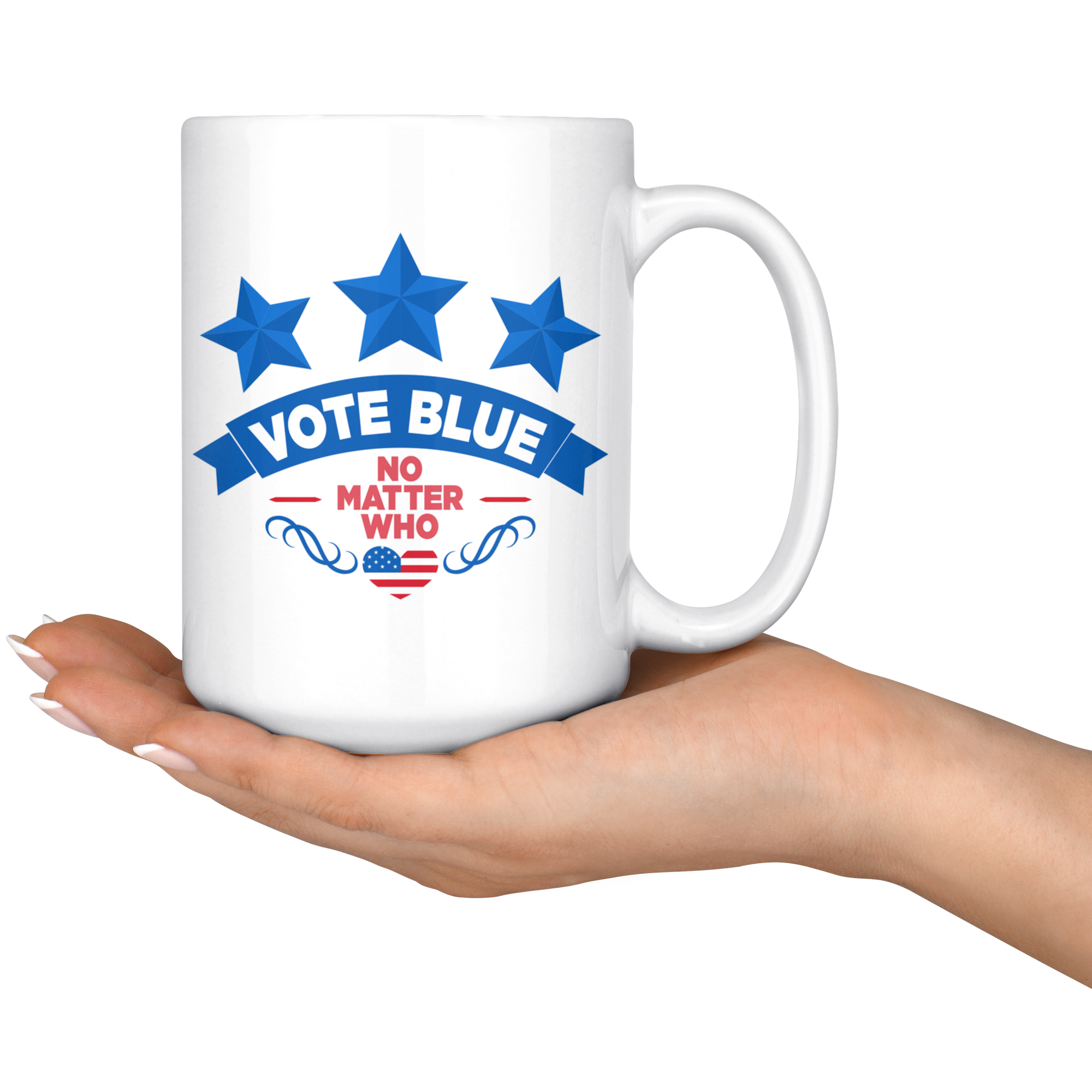 Vote Blue No Matter Who (15oz Mug)