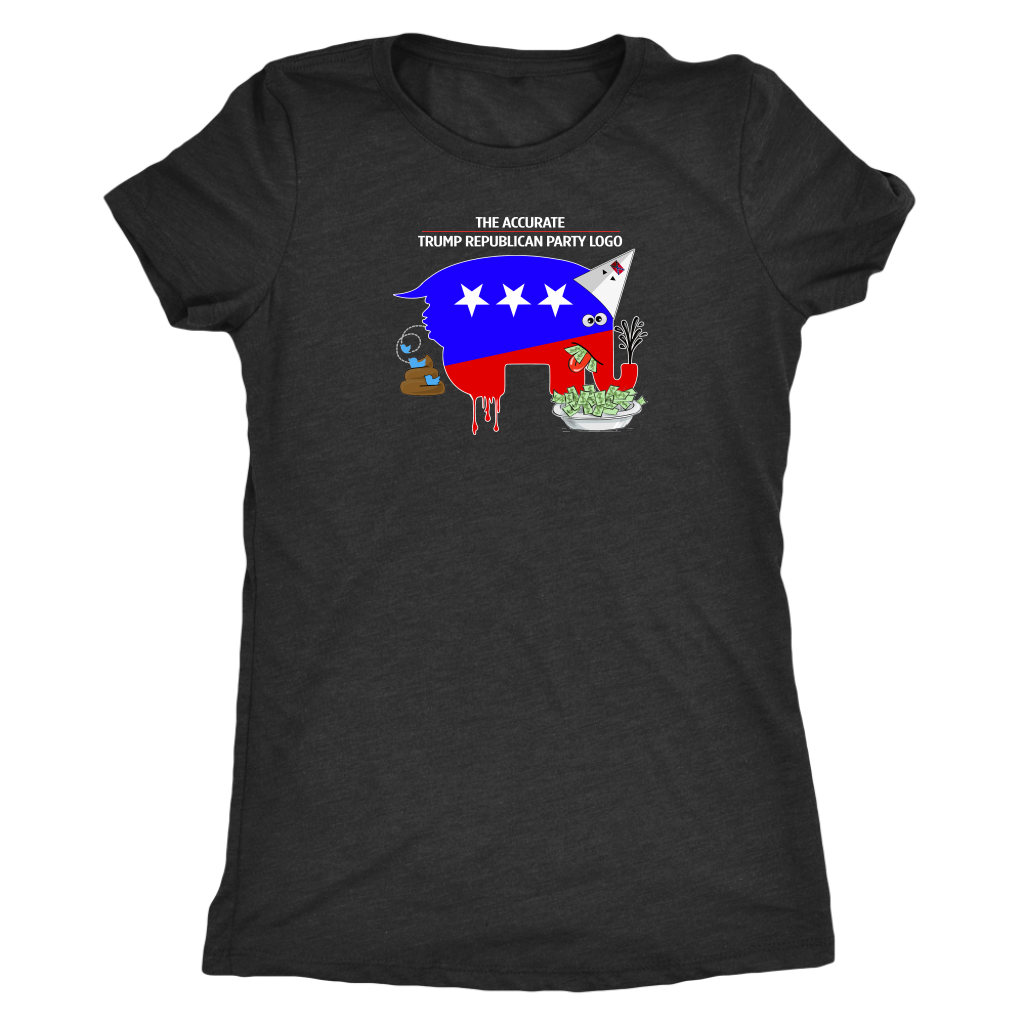 The Accurate Trump Republican Party Logo