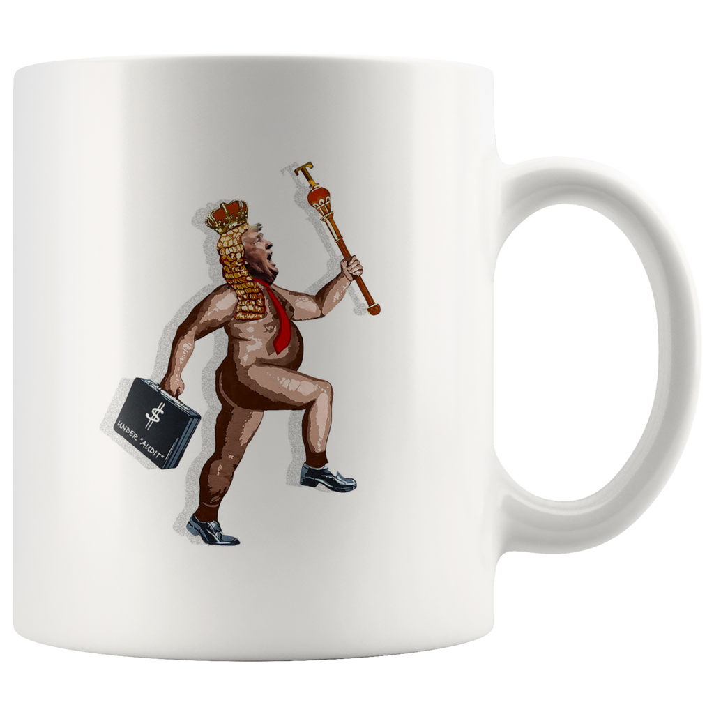 The (So-called) President Has No Clothes (White Mug)