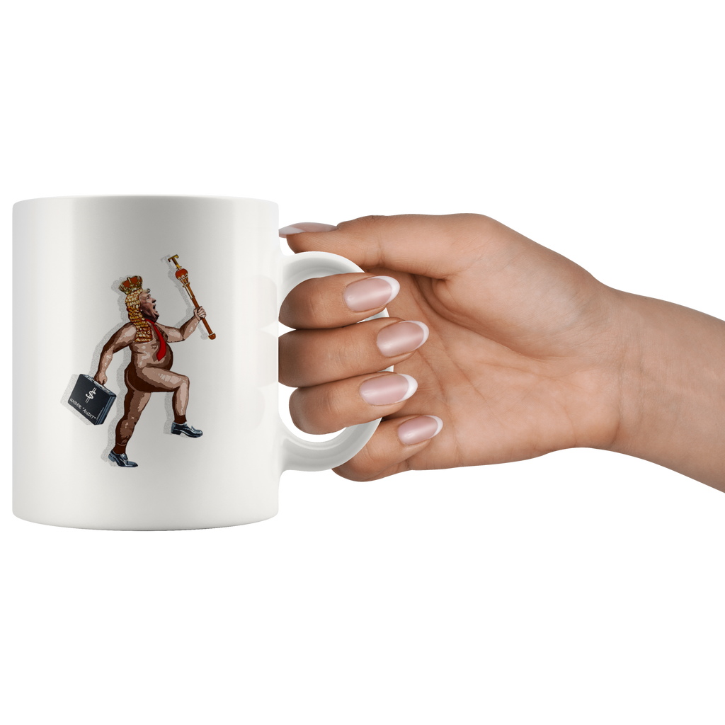 The (So-called) President Has No Clothes (White Mug)