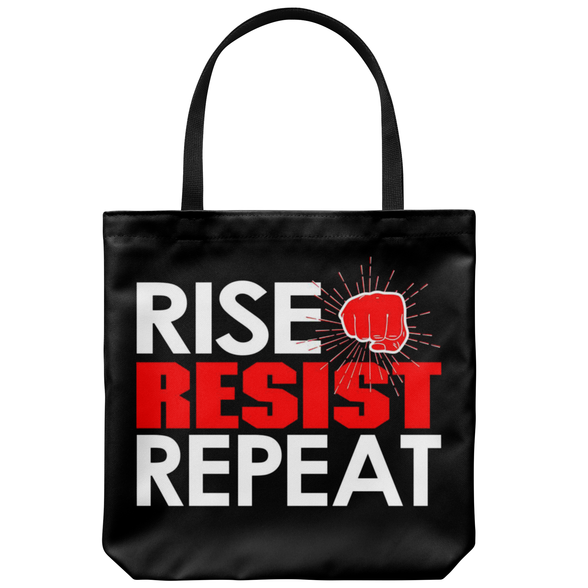 RISE - RESIST - REPEAT (Tote Bag)