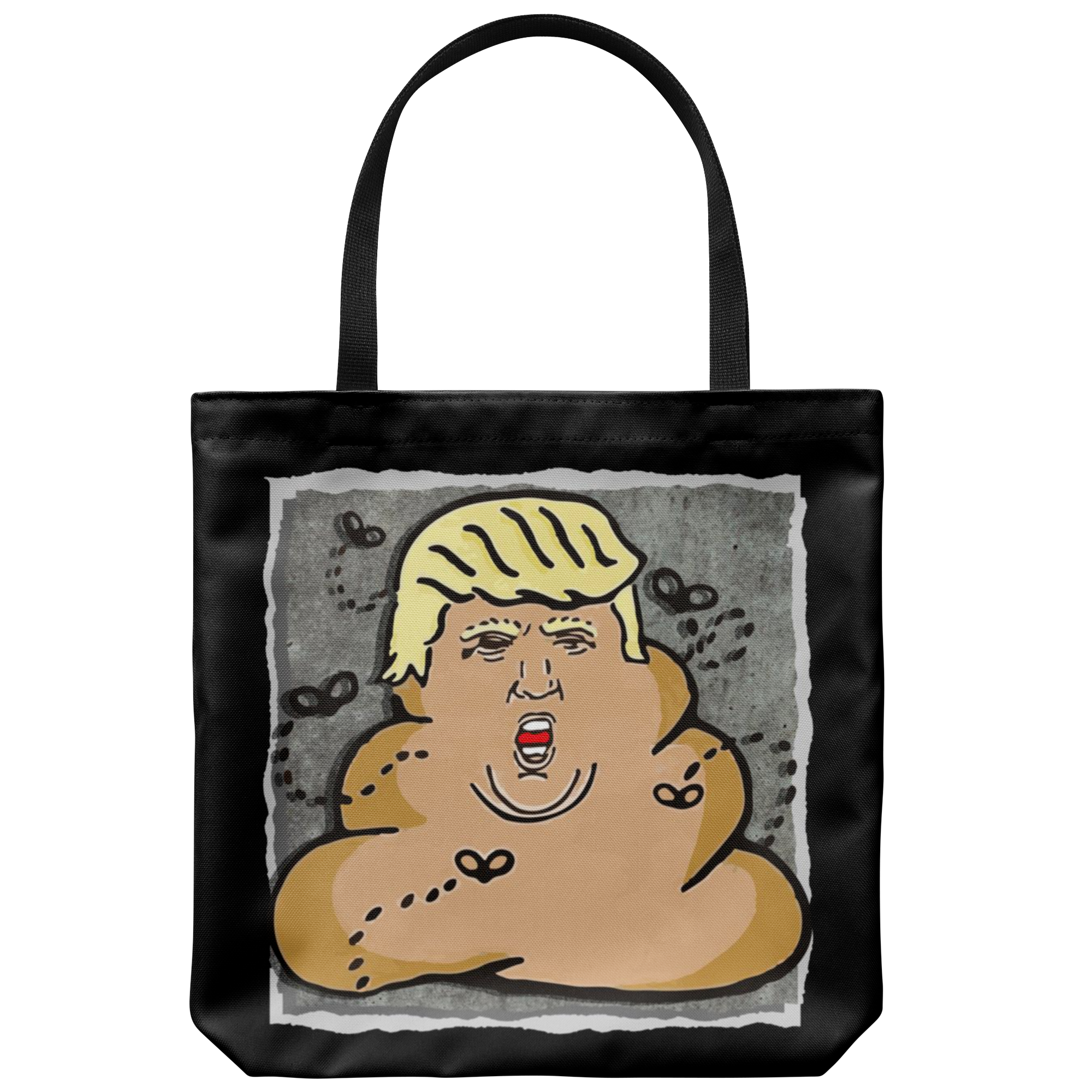 Trump Poop Emoji (Tote Bag)