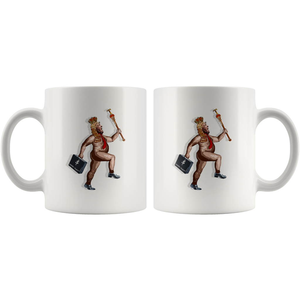 The (So-called) President Has No Clothes (White Mug)