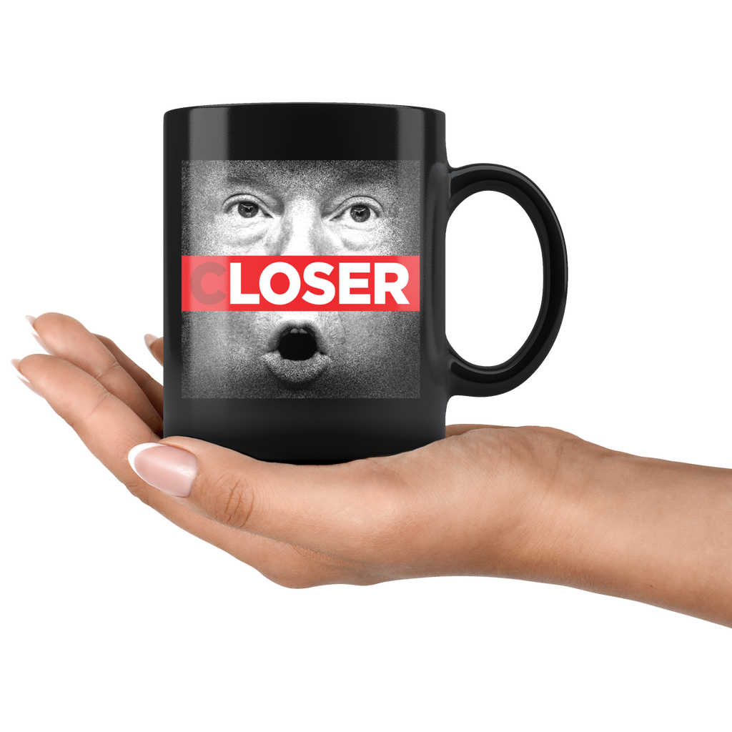 cLOSER Trump (Black Mug)