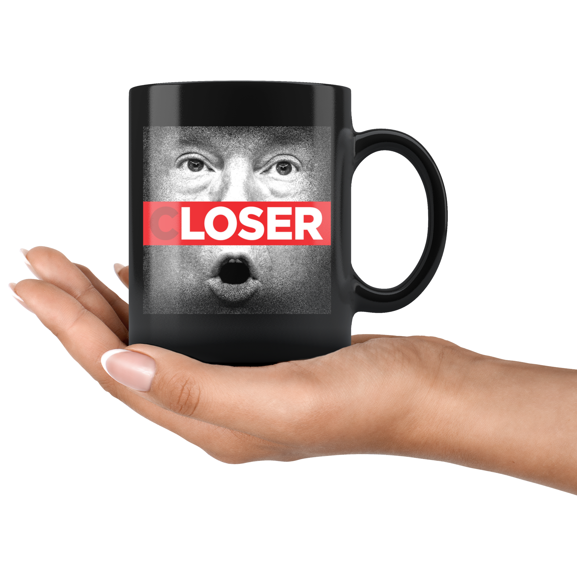 cLOSER Trump (Black Mug)