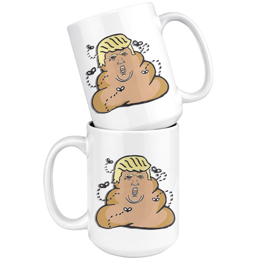 Trump Poop Emoji (15oz Mug)