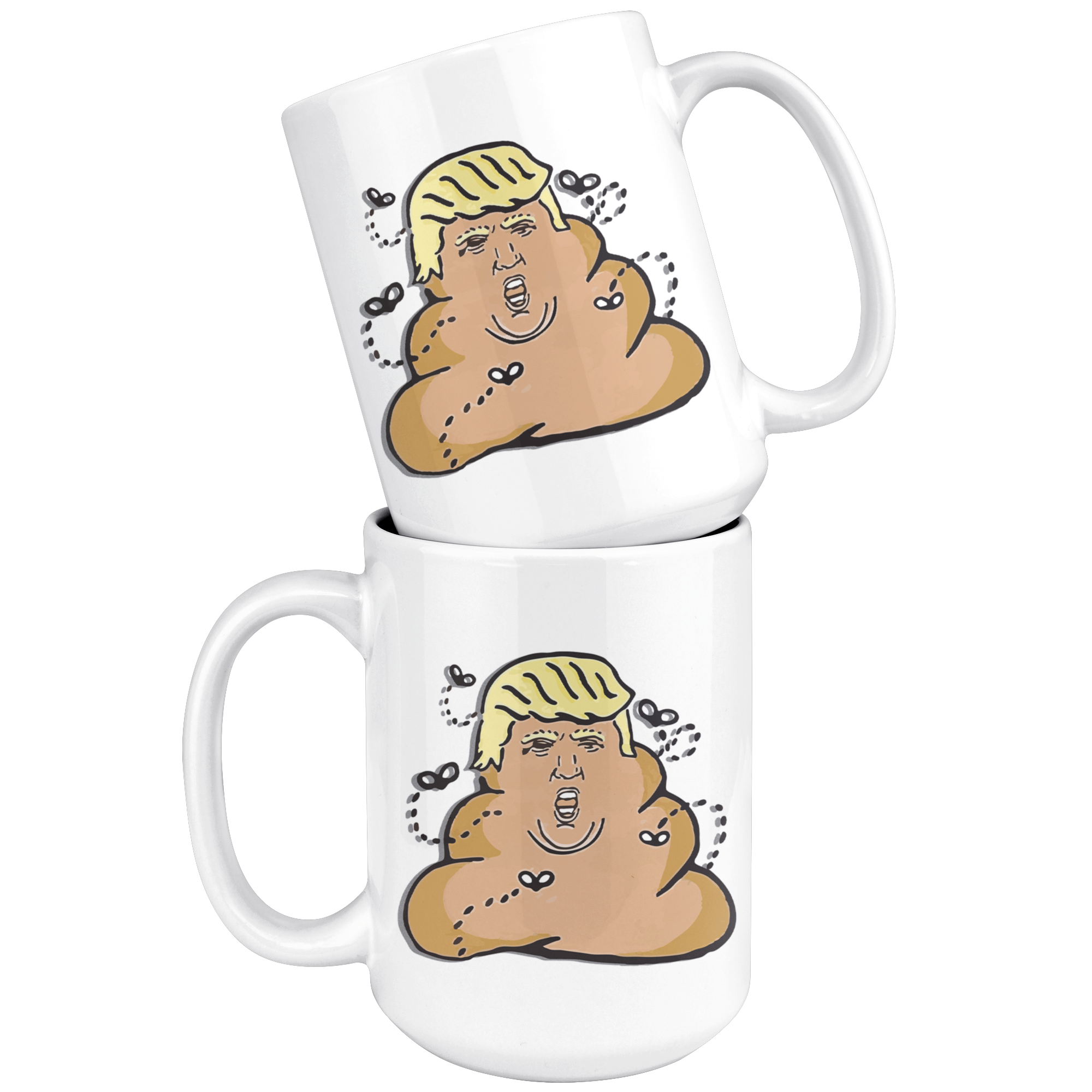 Trump Poop Emoji (15oz Mug)